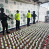 Golpe a la red criminal La Cordillera en el Eje Cafetero. El Bloque de Búsqueda incautó 531 frascos de ketamina destinados a la producción de tusi.