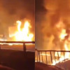 El vehículo se incendió inmediatamente tras el impacto y la mayoría de las víctimas murieron quemadas dentro.