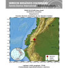 Temblor en Ecuador: un sismo de magnitud 5,1 se registró en el centro del país