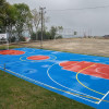 La nueva cancha del barrio Betania. 