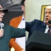 Gustavo Petro y Donald Trump.