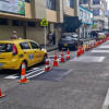 FOTO I Cortesía Alcaldía I LA PATRIA. Intervenciones de señalización vial y demarcación realizadas en el entorno del Colegio LANS.