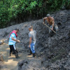 Deslizamiento en el sector de Los Chorros de Arauca. 