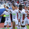 Los goles de la victoria del Once Caldas ante Fortaleza fueron obra de Jefry Zapata, Dayro Moreno (doblete) y Déinner Quiñones.