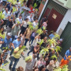 La procesión de ramos en Pácora tuvo una participación masiva de la comunidad católica. 