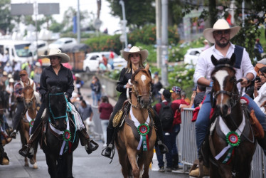 2 mil equinos participan de la cabalgata de la edición 68 de la Feria de Manizales.