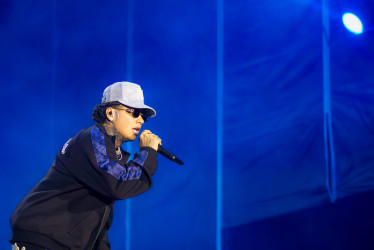 Blessd pidió un minuto de silencio en memoria de Yeison Jiménez 