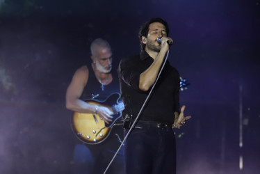 Sebastián Yatra, artista invitado  la noche del Pregón de la Feria de Manizales.