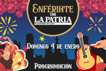 Conozca la programación del segundo día (domingo 4 de enero) de la 69.ª Feria de Manizales, que se celebra del 3 al 11 de enero del 2026.