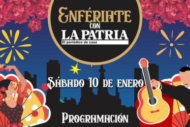 Conozca la programación del octavo día (sábado 10 de enero) de la 69.ª Feria de Manizales, que se celebra del 3 al 11 de enero del 2026.