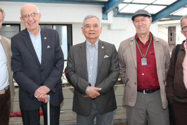 Pedro Felipe Hoyos, José Jaramillo Mejía, Octavio Hernández Jiménez, Germán Ocampo Correa y José Miguel Alzate.