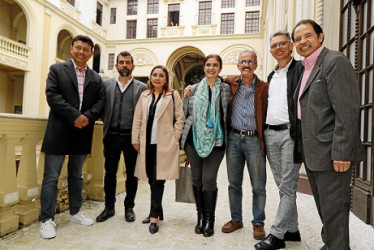 Lindon Alberto Chavarriaga, Hernán Alberto Bedoya Cadavid, Luz Marina Ospina Marquez, Liliana María Jurado Ramírez, Fabio Alberto Ramírez, Fabiana García Marín y Cesar Augusto Briceño Contreras.