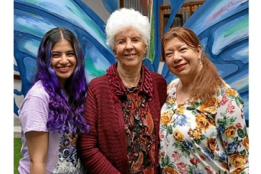 Fotos | Luis Fernando Rodríguez | LA PATRIA   María Lucía del Mar Cardona, Beatriz Echeverry y Flor de Liz Parra.