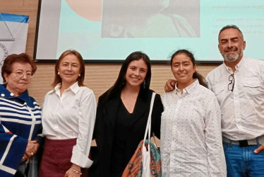 Fotos | Cortesía | LA PATRIA Rosalba Montes, María Isabel Piedrahíta, Sofía Gómez, Alejandra Gómez y César Gómez.