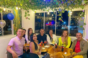 Foto| Cortesía | LA PATRIA María Antonia Quintero, Juan Esteban Gil, Luis Rubio, Laura Rubio, Diego Rubio, Constanza Carranza, Gloria Rodríguez y Luis Antonio Carranza.