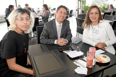 Fotos | Argemiro Idárraga | LA PATRIA María Antonia Beltrán, Jorge Andrés Beltrán y María Paulina Vázquez.