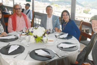 Fotos | Freddy Arango | La Patria Ivonne Paola Mendoza Niño, José María Duque Restrepo, Fabián Castilla Santafé, María Luisa Londoño y Rodolfo Franco Bedoya.