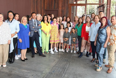 Grupo de asistentes.