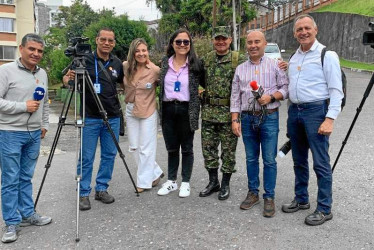 José Fernando Berrío Becerra, Jhon Alexánder Agudelo Velásquez, Adriana María Aguirre Giraldo, Laura Henao Correa, teniente coronel Juan Gabriel Rojas González, Juan Alberto Giraldo Cardona y Darío Augusto Cardona Salazar.