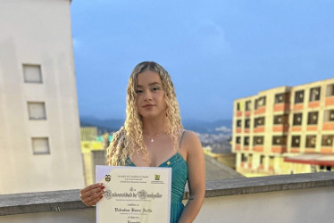 Valentina Barco Arcila obtuvo su título como abogada de la Universidad de Manizales. Su familia le desea muchos éxitos en esta nueva etapa de su vida.