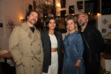 Fotos | Argemiro Idárraga | LA PATRIA Santiago Escobar Jaramillo, Andrea Hernández Briceño, Yaneth Usma y Federico Zapata.