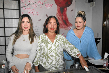 Foto | Argemiro Idárraga | LA PATRIA Leidy Ocampo, Martha Chisco y Andrea Chisco.