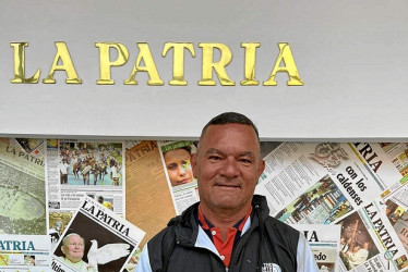 Foto | LA PATRIA Fabio Osorio es un fiel oyente de LA PATRIA Radio, quien reporta su sintonía diaria desde el barrio Puertas del Sol de Manizales.