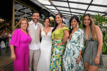 Fotos | Argemiro Idárraga | LA PATRIA Mariela Franco, Sebastián Martínez, Vanesa Velásquez, Karolina Valencia , Alejandra Luján y Ana Sofia Montoya.