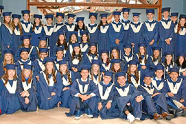 La ceremonia de grado de la Promoción 2023-2024 del colegio San Luis Gonzaga se realizó el 21 de junio en el hotel Termales El Otoño.