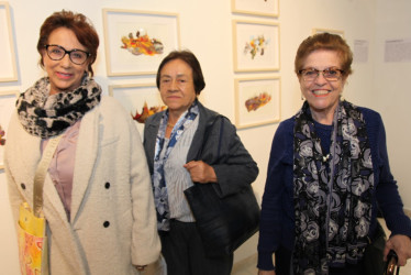 Margarita Montoya, Beatriz Valencia y Cecilia Duque.