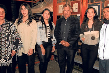 Fotos | Argemiro Idárraga | LA PATRIA Rosalba Arias, Aria Buitrago, Yuliana Sosa, Fabio Arias Gómez, Maribel Castaño y Cristian Ojeda.