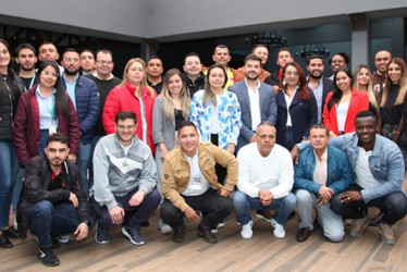 Grupo de asistentes.