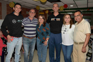 Cristian Orozco, Germán Alonso Sánchez, María Cristina Álzate, Noé Mauricio Sánchez, Sandra Patricia Giraldo y Humberto González Giraldo.