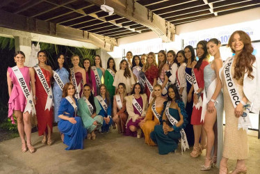 Fotos | Santiago Mejia Ocampo | LA PATRIA  En la cena estuvieron presentes las 25 candidatas de los países participantes, incluyendo a la reina Internacional del Café de la anterior edición.