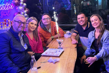 Foto | Cortesía | LA PATRIA Luis Guillermo Quintero, Laura Visbal, Gustavo Adolfo Salgado, Mauricio Llano y Marta Elena Cruz.