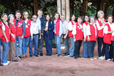 Miembros de la Asociación de Orquideología.