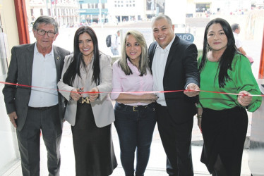 Fotos | Argemiro Idárraga | LA PATRIA Jairo Elías Bermúdez, Arlín Delgado, Martha Lucía Narvaez, Edwin Andrés Herrera y Tatiana Álvarez.