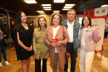 Fotos | Argemiro Idárraga | LA PATRIA Mariangela Mendoza, Nora María Cardona, Elvira Escobar de Restrepo, Jorge Alberto Gutiérrez y Natalia Marulanda.