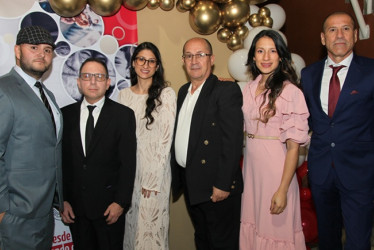 Sebastián Arenas, Wilmer Martínez, María Posada, Wílmer González, María Camila Taborda y Gerardo Antonio Sánchez.