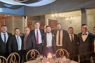 Diputado Carlos Arango, Sebastián Aguilar, Wilson Pérez, diputado Jahir Álvarez, representante a la Cámara Wilder Escobar, Simón López Noreña, Carlos Andrés Vivas, Ubeimar Pinilla, concejal Luis Alberto Patiño y Andrés Felipe Morales.