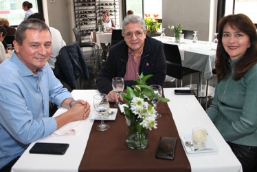 Fotos | Argemiro Idárraga | LA PATRIA Marco Aurelio Piedrahíta, José Antonio Mejía y Claudia Patricia Cifuentes.