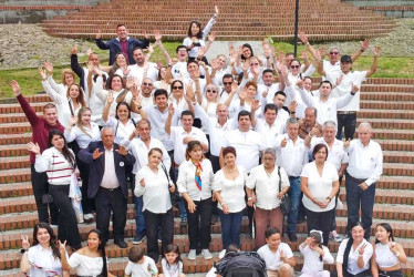 Foto | Henry Giraldo | LA PATRIA 64 miembros de la familia Jiménez Herrera se reunieron en Manzanares (Caldas). Aunque la mayoría nacieron en Marulanda (Caldas), vivieron gran parte de su vida en la ciudad cordial. Los 17 hermanos aún están vivos.