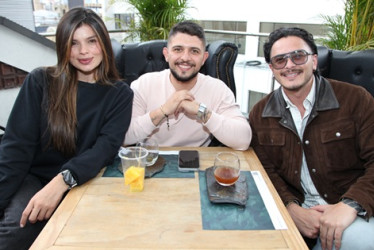 Fotos | Argemiro Idárraga | LA PATRIA Daniela Zuleta, Sebastián Javierre y Daniel Muñoz.