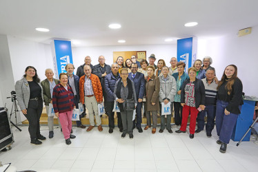 Grupo de asistentes a la actividad.