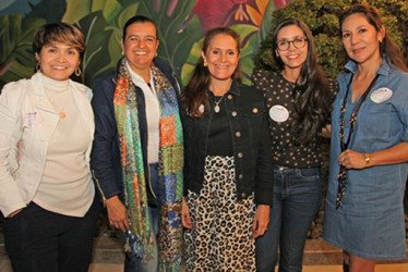 Fotos | Argemiro Idárraga | LA PATRIA Luisa Rincón, Ángela María Orozco, Isabel Cristina Baeza, Sania Salazar y Adriana García.