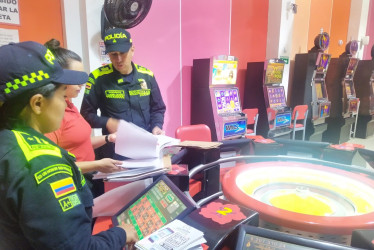 Policía en Caldas intervino 78 establecimientos de juegos de azar 