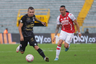 Once Caldas, eliminado de la Liga: perdió 2-1 ante Santa Fe