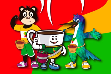 Escoja entre Tinto, Trochi y Andi como personaje de los Juegos Nacionales 2023