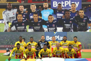 Los finalistas de la Liga Betplay 2022-2. 