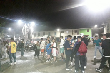 Noche de clausura de los Juegos Intercorregimientos de Pensilvania. 